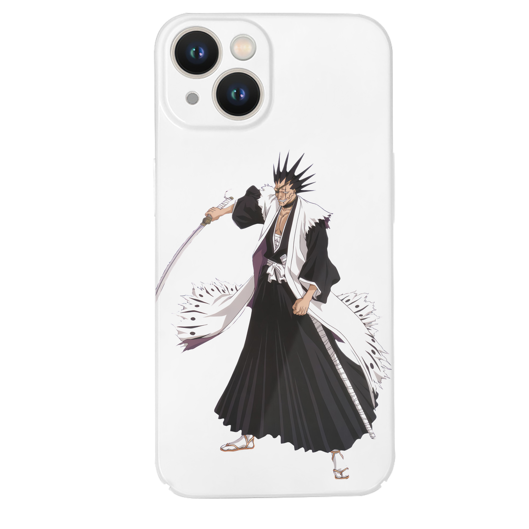 （画像用） ブリーチ ざらき けんぱち BLEACH Zaraki Kenpachi 【iPhone 14シリーズ対応】ハードケース